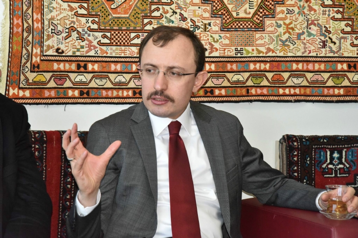 AK Parti Grup Başkan Vekili Mehmet Muş, Adıyamanlılar Vakfını Ziyaret Etti