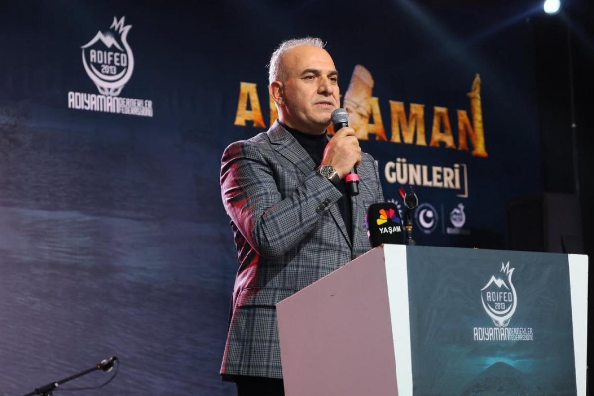 Adıyaman Tanıtım Günleri Etkinliği, Cumhurbaşkanı Yardımcımız Sayın Cevdet Yılmaz’ın teşrifleriyle, yoğun katılım ve büyük bir memnuniyetle gerçekleştirilmiştir