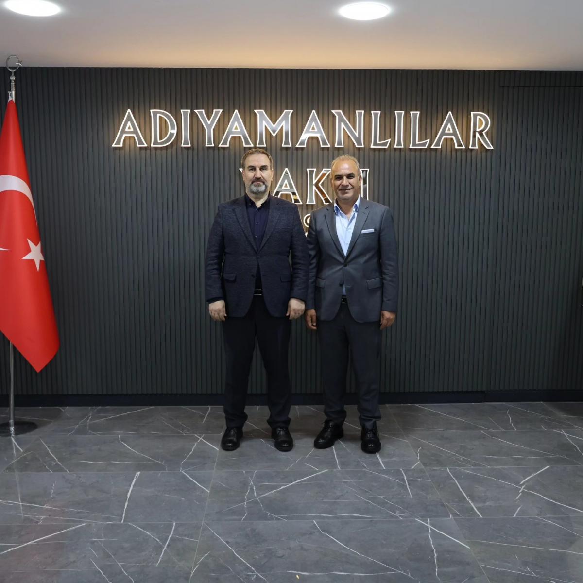 Genel Başkanımız Sayın Hasan Göksu, Adalet ve Kalkınma Partisi (AK Parti) Genel Başkan Yardımcısı Sayın Mustafa Şen’i vakıf binamızda misafir etti.